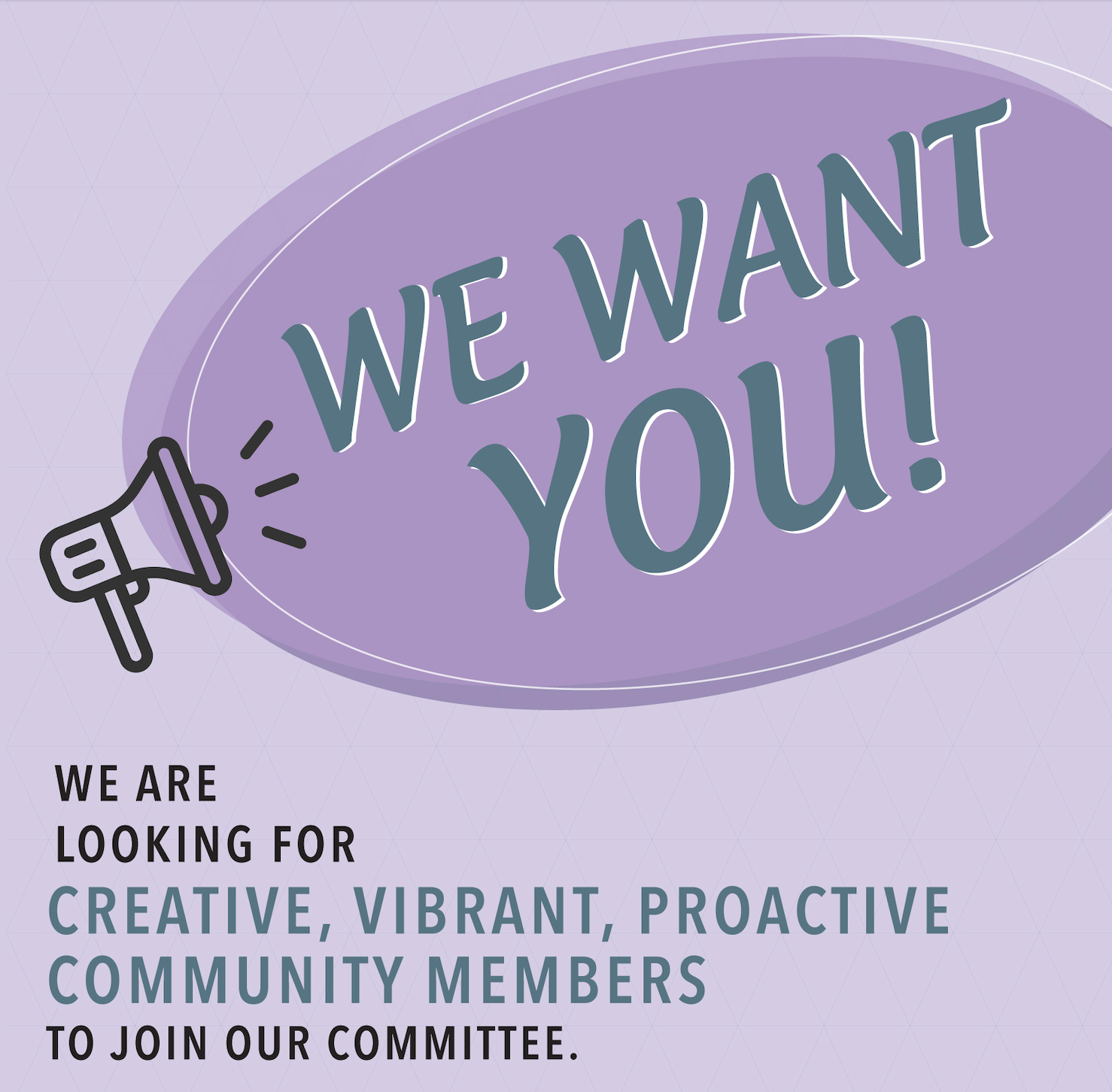We Want You! Join the ArtsCape Comittee